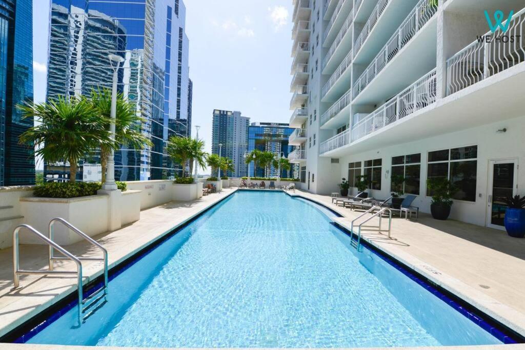 We Host - Amazing Condo Brickell With Ocean-Pool View Miami Luaran gambar